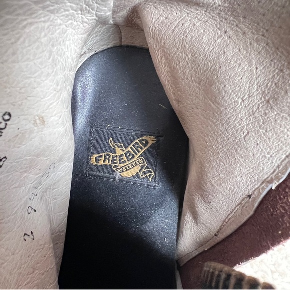 Freebird Crue - Distressed Grey/Multi Ankle Booties sz 10 - Picture 15 of 16